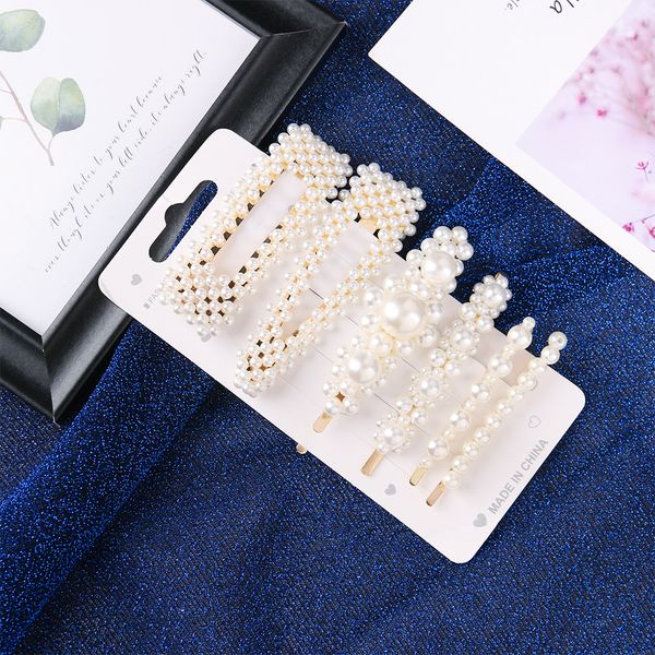 1/6pc/set women stylish metal full pearl hairpins lady simple hair clips barrettes headwear hair styling tools accessories jewel
1/6pc/set women stylish metal full pearl hairpins lady simple hair clips barrettes headwear hair styling tools accessories jewel