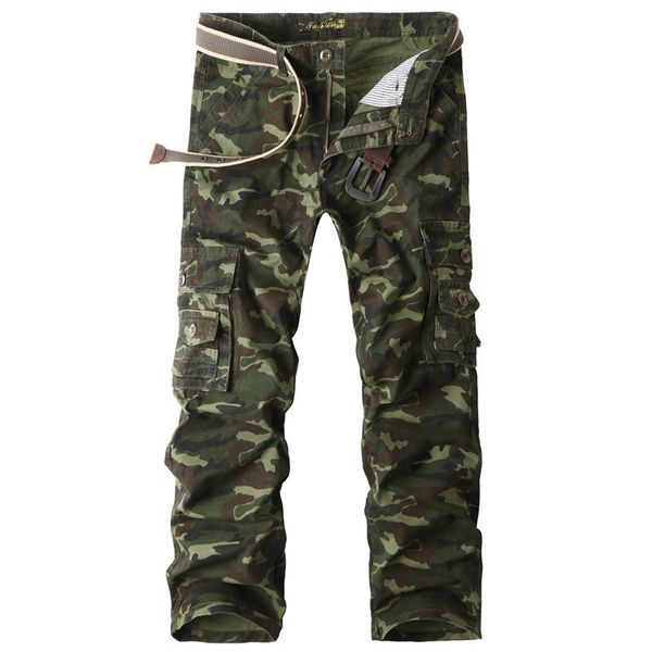 men's camouflage casual trousers loose outdoor pants military pants multi-pocket tooling pants plus size army green sale, Black
men's camouflage casual trousers loose outdoor pants military pants multi-pocket tooling pants plus size army green sale, Black
