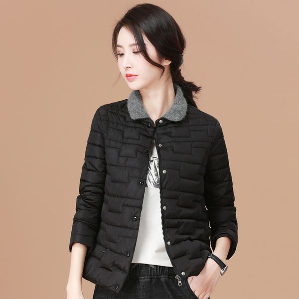winter jacket women warm thick black short style zipper woman coat loose turn-down collar female casual simple design outwear
winter jacket women warm thick black short style zipper woman coat loose turn-down collar female casual simple design outwear