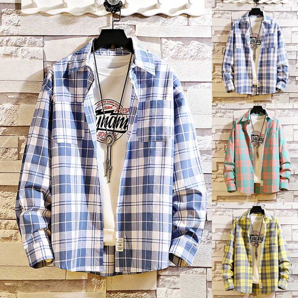 2019 men's autumn fashion loose casual daily plaid long sleeve shirt blouse daily polyester fashion casual shirts sale, White;black
2019 men's autumn fashion loose casual daily plaid long sleeve shirt blouse daily polyester fashion casual shirts sale, White;black