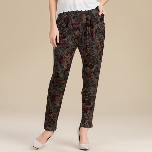 women's pants & capris summer silk printed harun mulberry knitting casual slacks large leggings 1026, Black;white
women's pants & capris summer silk printed harun mulberry knitting casual slacks large leggings 1026, Black;white