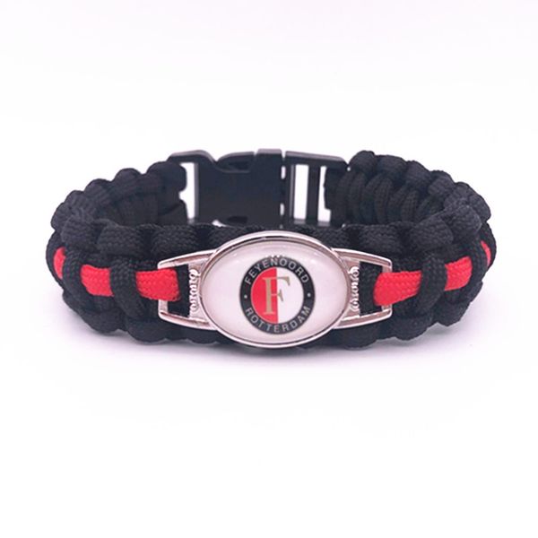 fashion dutch eredivisie football sport teams ajax feyenoord charm paracord s & bangles for men women 1pcs, Golden;silver
fashion dutch eredivisie football sport teams ajax feyenoord charm paracord s & bangles for men women 1pcs, Golden;silver