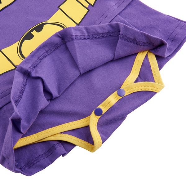 newborn baby girls batgirl costume bodysuit cute dress with cape infant party costume bebe supergirls cosplay romper, White
newborn baby girls batgirl costume bodysuit cute dress with cape infant party costume bebe supergirls cosplay romper, White