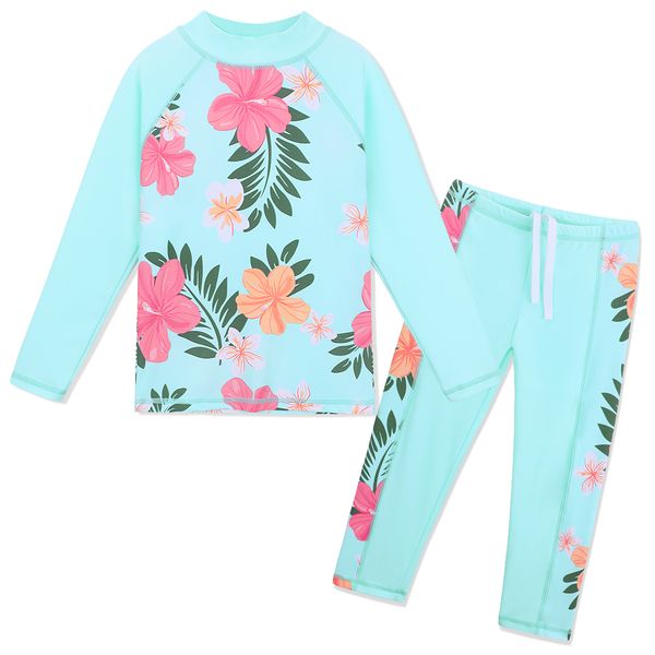baohulu children's swimwear long sleeves two pieces girls swimsuit upf50+ kids bathing suits beachwear
baohulu children's swimwear long sleeves two pieces girls swimsuit upf50+ kids bathing suits beachwear