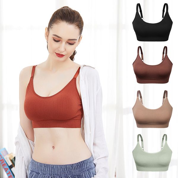 seamless sports bra women sports for fitness running yoga gym crop women push up sport bra yoga for cup a-c, White;black
seamless sports bra women sports for fitness running yoga gym crop women push up sport bra yoga for cup a-c, White;black