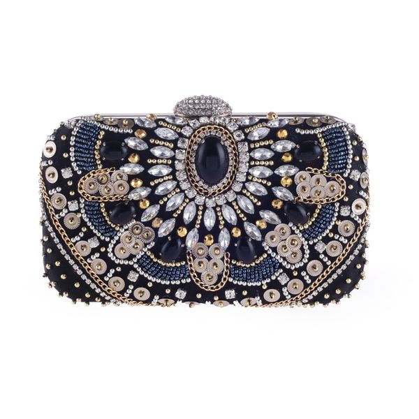 handmade women beaded evening clutch bag hard case vintage wedding party cocktail beading handbag purse bridal clutches
handmade women beaded evening clutch bag hard case vintage wedding party cocktail beading handbag purse bridal clutches