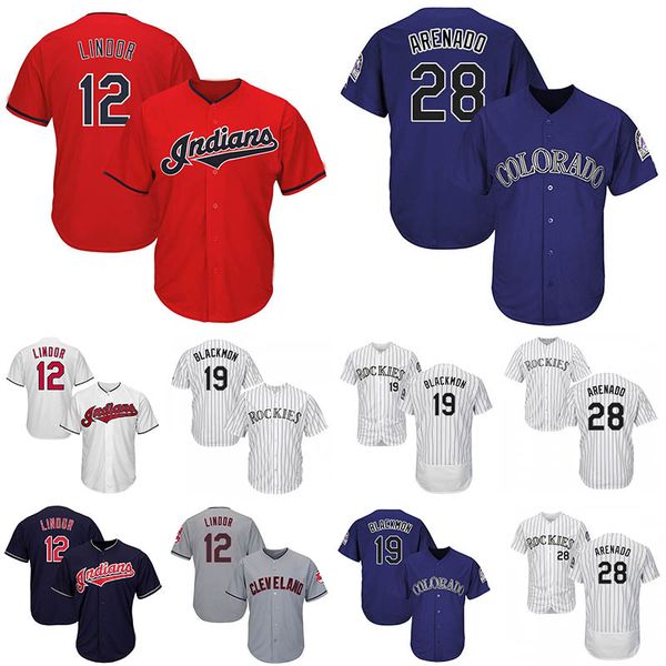 19 Charlie Blackmon Rockies Colorado 28 Nolan Arenado Indians Cleveland 12 Francisco Lindor Cool Flex Blue White Baseball Jerseys S-3XL
19 Charlie Blackmon Rockies Colorado 28 Nolan Arenado Indians Cleveland 12 Francisco Lindor Cool Flex Blue White Baseball Jerseys S-3XL