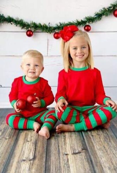 christmas gift for children 2pcs set pajamas toddler kids baby boy girl striped outfits good quality children sleepwear, White
christmas gift for children 2pcs set pajamas toddler kids baby boy girl striped outfits good quality children sleepwear, White
