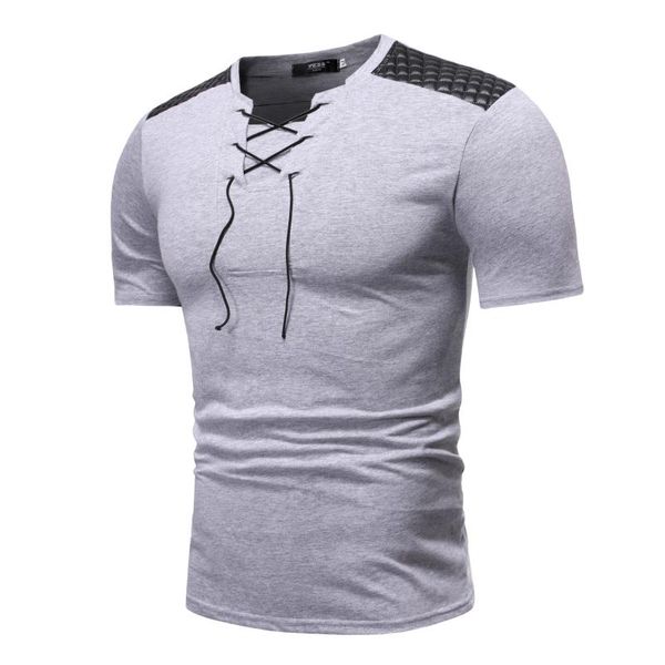men's brand new creative fashion casual business short sleeve stitching t shirt men long sleeve t shirt men, White;black
men's brand new creative fashion casual business short sleeve stitching t shirt men long sleeve t shirt men, White;black
