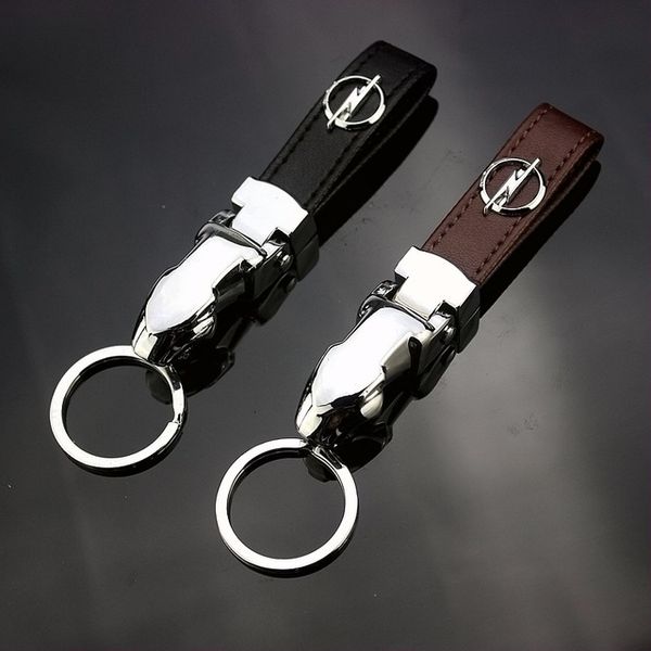 car styling silver leather car key ring keychain key chain auto pendant holder for opel insignia zafira corsa astra chaveiro
car styling silver leather car key ring keychain key chain auto pendant holder for opel insignia zafira corsa astra chaveiro