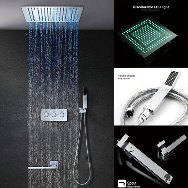 l use 400*400mm embedded ceiling led shower set 4 fuctions shower head set with cold mixer & hand shower
l use 400*400mm embedded ceiling led shower set 4 fuctions shower head set with cold mixer & hand shower