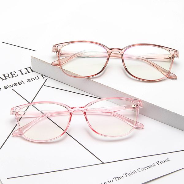 square retro fashion vintage glasses for women glasses with transparent lenses oval frame ultralight clear pink, Black
square retro fashion vintage glasses for women glasses with transparent lenses oval frame ultralight clear pink, Black