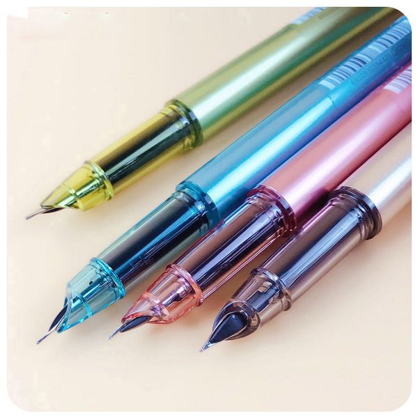 Cute Multiple Colour Fountain Pen Calligraphy Ink Pen For Students Gift Korean Stationery Student, Multicolor
Cute Multiple Colour Fountain Pen Calligraphy Ink Pen For Students Gift Korean Stationery Student, Multicolor