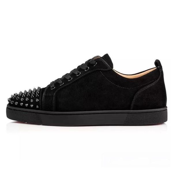 2019 new designer studded spikes flats shoes for mens women party lovers genuine leather sneakers wholesale l05, Black
2019 new designer studded spikes flats shoes for mens women party lovers genuine leather sneakers wholesale l05, Black