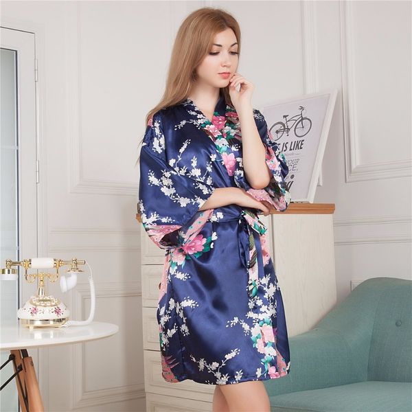 new women satin short nightgown kimono robes bathrobe floral pajamas wedding bride bridesmaid dress gown plus size, Black;red
new women satin short nightgown kimono robes bathrobe floral pajamas wedding bride bridesmaid dress gown plus size, Black;red