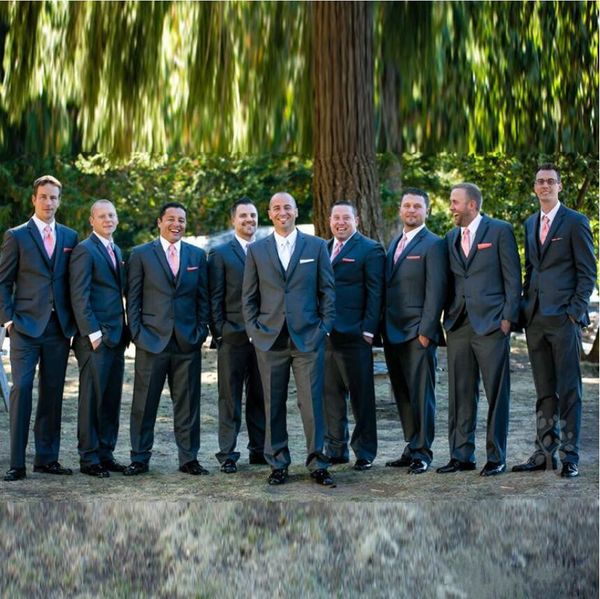 2019 lasted navy blue groomsmen tuxedos notched lapel wedding tuxedos classic fit formal groom wear business suit (jacket+pant), Black;gray
2019 lasted navy blue groomsmen tuxedos notched lapel wedding tuxedos classic fit formal groom wear business suit (jacket+pant), Black;gray