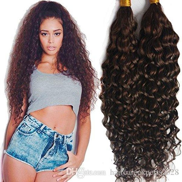 elibess-virgin human hair bulk dark brown #2 deep curly bulk hair weaving for braiding unprocessed no weft human hair 100g one piece, Black
elibess-virgin human hair bulk dark brown #2 deep curly bulk hair weaving for braiding unprocessed no weft human hair 100g one piece, Black