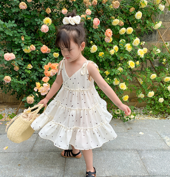 2020 new stylish girls dots vest dress summer fashion girls dresses 2-7 years, Red;yellow
2020 new stylish girls dots vest dress summer fashion girls dresses 2-7 years, Red;yellow