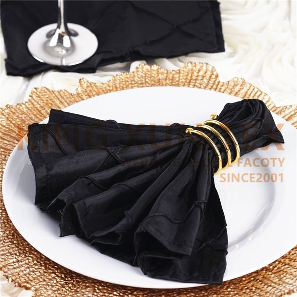 new design taffeta pintuck table napkin table cloth napkins for wedding event party l decoration
new design taffeta pintuck table napkin table cloth napkins for wedding event party l decoration