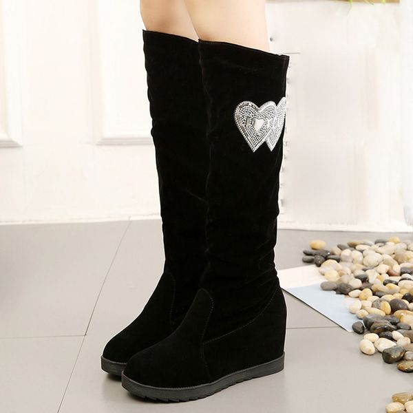 butterfly-knot winter boots women knee high long boots new arrival wedges platform woman non-slip high quality, Black
butterfly-knot winter boots women knee high long boots new arrival wedges platform woman non-slip high quality, Black