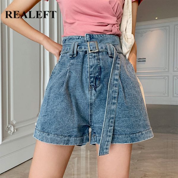 realeft 2020 summer new street casual denim shorts with belt pocket high waist korean style wide leg jeans chic pants female, Blue
realeft 2020 summer new street casual denim shorts with belt pocket high waist korean style wide leg jeans chic pants female, Blue
