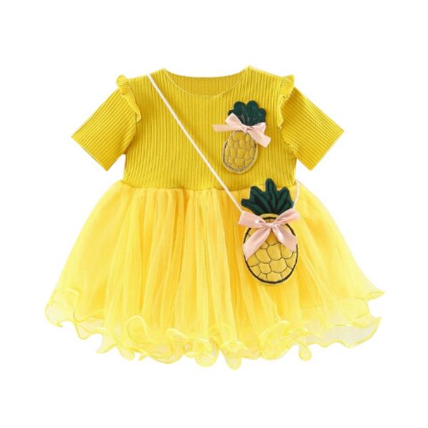 2pcs baby dress for girl clothes summer mesh princess dress cartoon pineapple baby girl (send bag, Red;yellow
2pcs baby dress for girl clothes summer mesh princess dress cartoon pineapple baby girl (send bag, Red;yellow