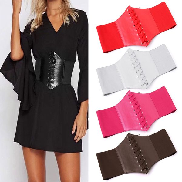 2019 new wide waist belt fashion female elastic wide belt decoration dress accessories cummerbunds waist bandage waistband, Black;brown
2019 new wide waist belt fashion female elastic wide belt decoration dress accessories cummerbunds waist bandage waistband, Black;brown