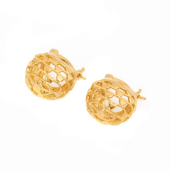 new arrival round gold color earrings for women fashion heart jewelry wholesale, Golden;silver
new arrival round gold color earrings for women fashion heart jewelry wholesale, Golden;silver