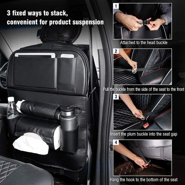 car backseat organizer foldable table holder pu leather kick mat for bottle tissue box kid toys c44
car backseat organizer foldable table holder pu leather kick mat for bottle tissue box kid toys c44