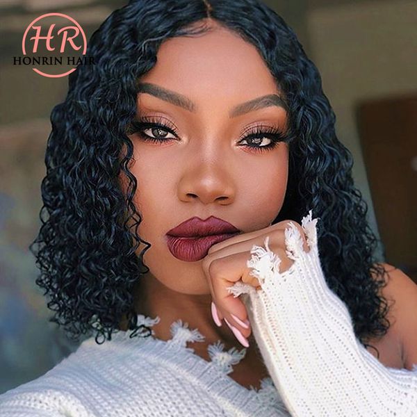 honrin hair short bob curly lace front wig brazilian virgin human hair deep curly full lace wig pre plucked 150% density baby hairs, Black;brown
honrin hair short bob curly lace front wig brazilian virgin human hair deep curly full lace wig pre plucked 150% density baby hairs, Black;brown