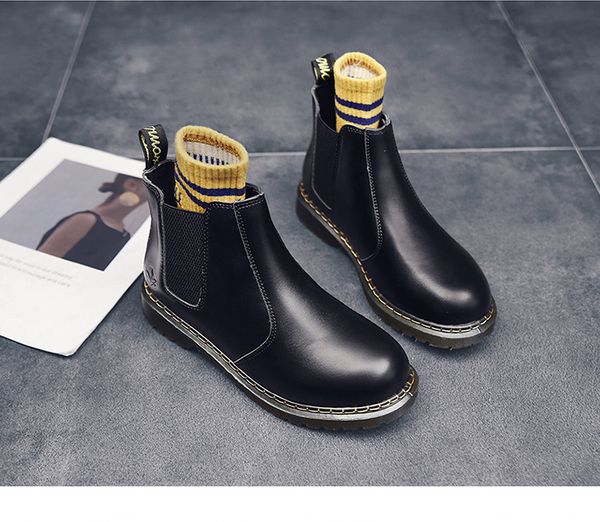 designer boat flats loafers casual shoes pu leather slip-on boots round toe oxford ankle boot motorcycle boots shoes women, Black
designer boat flats loafers casual shoes pu leather slip-on boots round toe oxford ankle boot motorcycle boots shoes women, Black