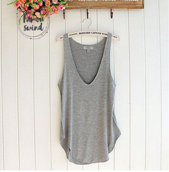 female fashion t solid shirts lady sleeveless v neck candy womens vest loose tank t for female, White
female fashion t solid shirts lady sleeveless v neck candy womens vest loose tank t for female, White