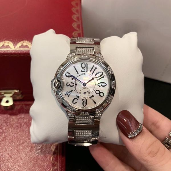 2020 36mm diamond luxury watch quartz movement women watches rose gold designer jewelry wristwatch stainless steel strap, Slivery;brown
2020 36mm diamond luxury watch quartz movement women watches rose gold designer jewelry wristwatch stainless steel strap, Slivery;brown