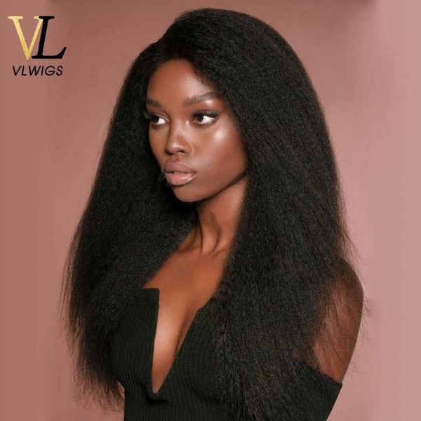 vlwigs yaki straight 360 lace wig human hair wigs kinky straight wigs lace front wig 250% remy pre plucked bleached knot vl59, Black;brown
vlwigs yaki straight 360 lace wig human hair wigs kinky straight wigs lace front wig 250% remy pre plucked bleached knot vl59, Black;brown