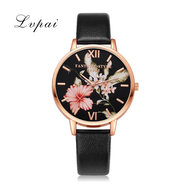 lvpai brand women bracelet watch fashion rose gold flowers leather simple women dress watches luxury business gift clock watch, Slivery;brown
lvpai brand women bracelet watch fashion rose gold flowers leather simple women dress watches luxury business gift clock watch, Slivery;brown