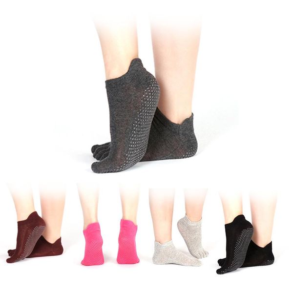 combed cotton yoga socks female breathable antiskid rubber sole full toe sports socks, Black
combed cotton yoga socks female breathable antiskid rubber sole full toe sports socks, Black