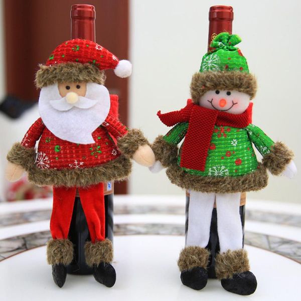 2019 wine bottle cover santa claus snowman dolls xmas home restaurant dinner decoration christmas champagne wine hat
2019 wine bottle cover santa claus snowman dolls xmas home restaurant dinner decoration christmas champagne wine hat