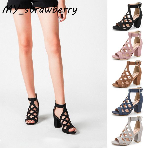 sandals womens black 2020 summer european and american-style party shoes coarse heel high heels cutout peep-toe large size 43
sandals womens black 2020 summer european and american-style party shoes coarse heel high heels cutout peep-toe large size 43