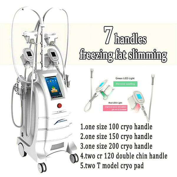 7 in 1 cryo 360°cooling 7 handles cryo lipolysis machine fat e slimming cryolipolysis equipment with double chin handle
7 in 1 cryo 360°cooling 7 handles cryo lipolysis machine fat e slimming cryolipolysis equipment with double chin handle