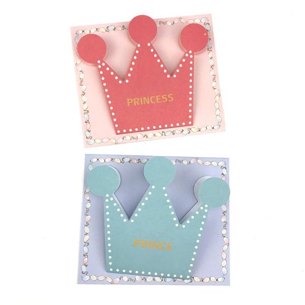 20pcs pink blue prince princess crown party invitation card kids birthday party supplies baby shower thanks card for guests
20pcs pink blue prince princess crown party invitation card kids birthday party supplies baby shower thanks card for guests