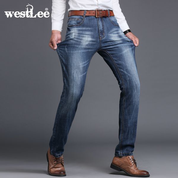 new brand men designer stretch casual straight leg denim jeans male regular fit cotton business trousers pants vaqueros hombre, Blue
new brand men designer stretch casual straight leg denim jeans male regular fit cotton business trousers pants vaqueros hombre, Blue