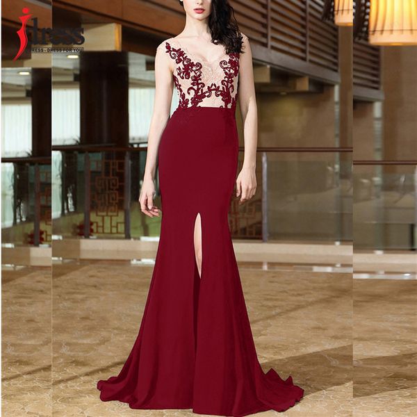 idress robe longue femme women sleeveless split dress beautiful formal wedding evening party ball prom gown long maxi dress, Black;pink
idress robe longue femme women sleeveless split dress beautiful formal wedding evening party ball prom gown long maxi dress, Black;pink