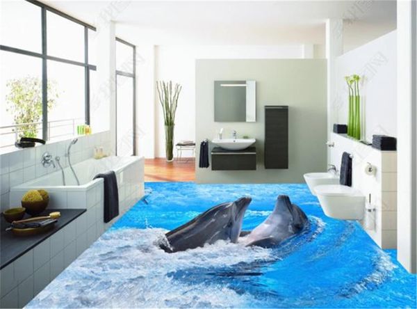 custom any size 3d mural wallpape 3d bathroom cute dolphin tour figure indoor floor decorating mural
custom any size 3d mural wallpape 3d bathroom cute dolphin tour figure indoor floor decorating mural