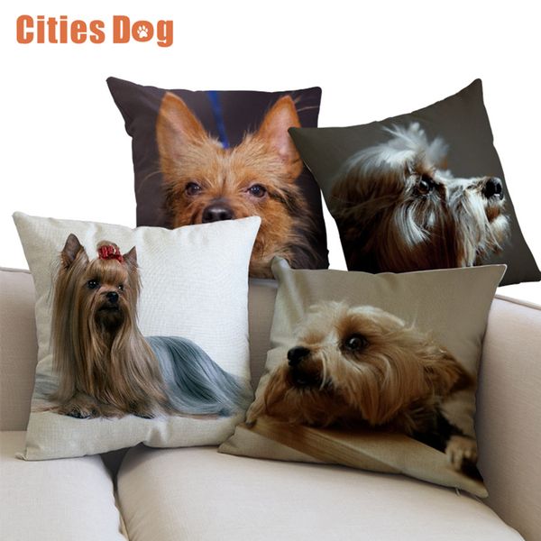 animal dog linen pillowcase cushion australian terrier wedding decoration supplies car sofa pillow cushions
animal dog linen pillowcase cushion australian terrier wedding decoration supplies car sofa pillow cushions