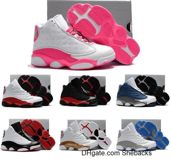 boy girls kids 13s white pink he got game basketball shoes children baby 13 black blue flints playoffs kid gifts sneakers
boy girls kids 13s white pink he got game basketball shoes children baby 13 black blue flints playoffs kid gifts sneakers