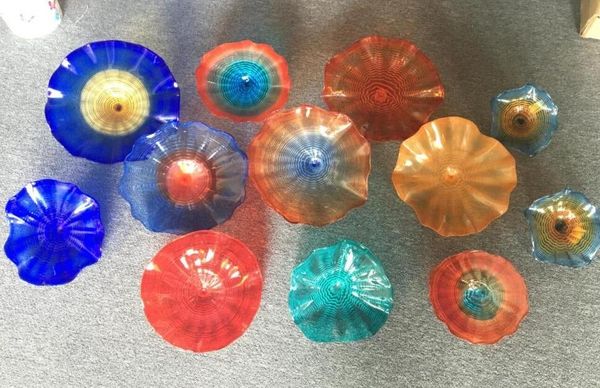 creative multi color murano glass flower wall lamps art hanging plates for home and l decoration
creative multi color murano glass flower wall lamps art hanging plates for home and l decoration