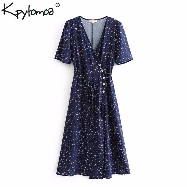 vintage stylish floral print buttons wrap midi dress women 2020 fashion summer v neck short sleeve beach dresses vestidos mujer, Black;pink
vintage stylish floral print buttons wrap midi dress women 2020 fashion summer v neck short sleeve beach dresses vestidos mujer, Black;pink