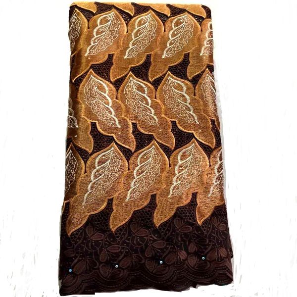 new brown wedding lace african lace fabric 5 yards 100% cotton swiss voile lace-202001ca
new brown wedding lace african lace fabric 5 yards 100% cotton swiss voile lace-202001ca