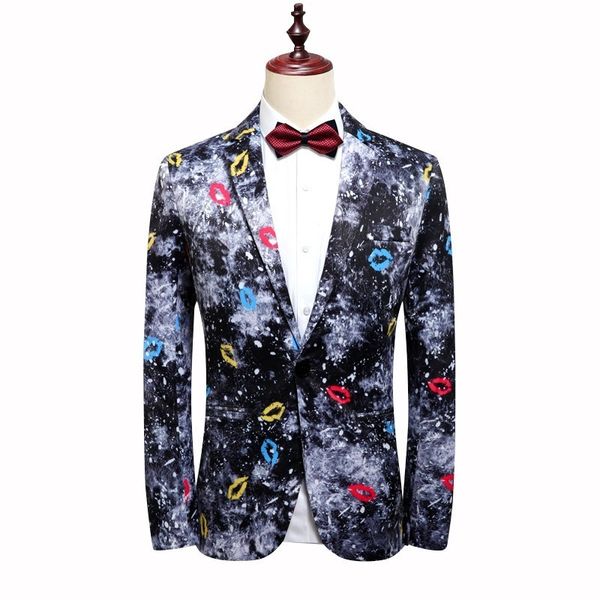 fashion pattern printing blazer mens slim fit blazer jacket business casual dress suit coat plus size, White;black
fashion pattern printing blazer mens slim fit blazer jacket business casual dress suit coat plus size, White;black
