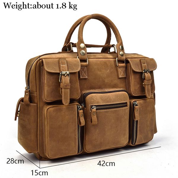 luufan briefcase business bag office work lawyers lager capacity lots of pockets convenient durable genuine leather brown men
luufan briefcase business bag office work lawyers lager capacity lots of pockets convenient durable genuine leather brown men